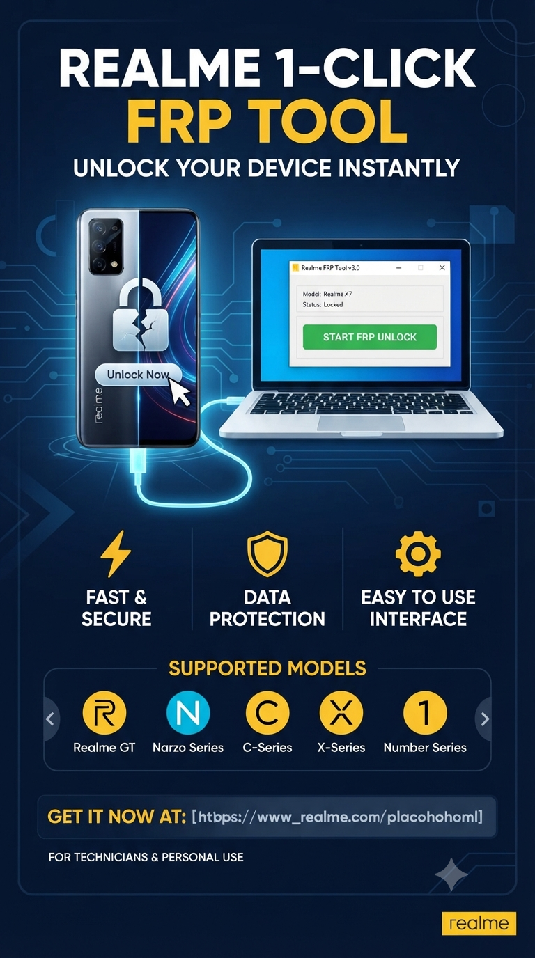 Realme Auth Tool 1 Click Tool