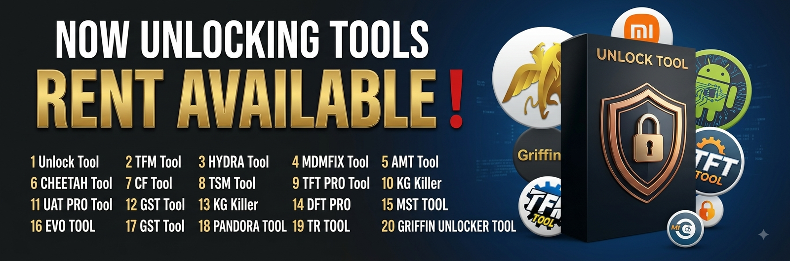 UnlockTool One Time Login Id Password 1-3 Hours ❇️ Fast (24x7)